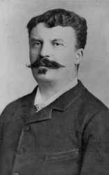 Porträt von Guy de Maupassant